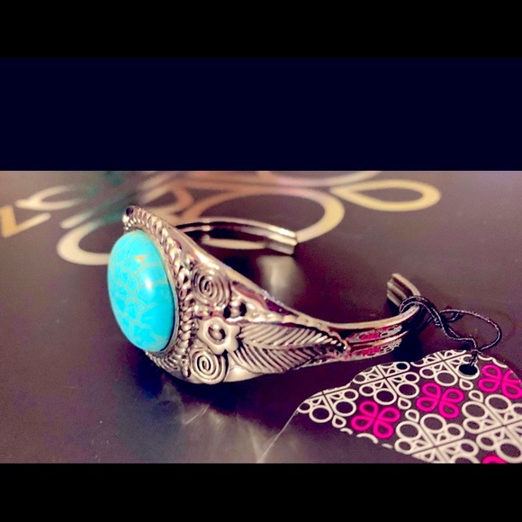 TURQUOISE OBLONG RING - Picture 4 of 7